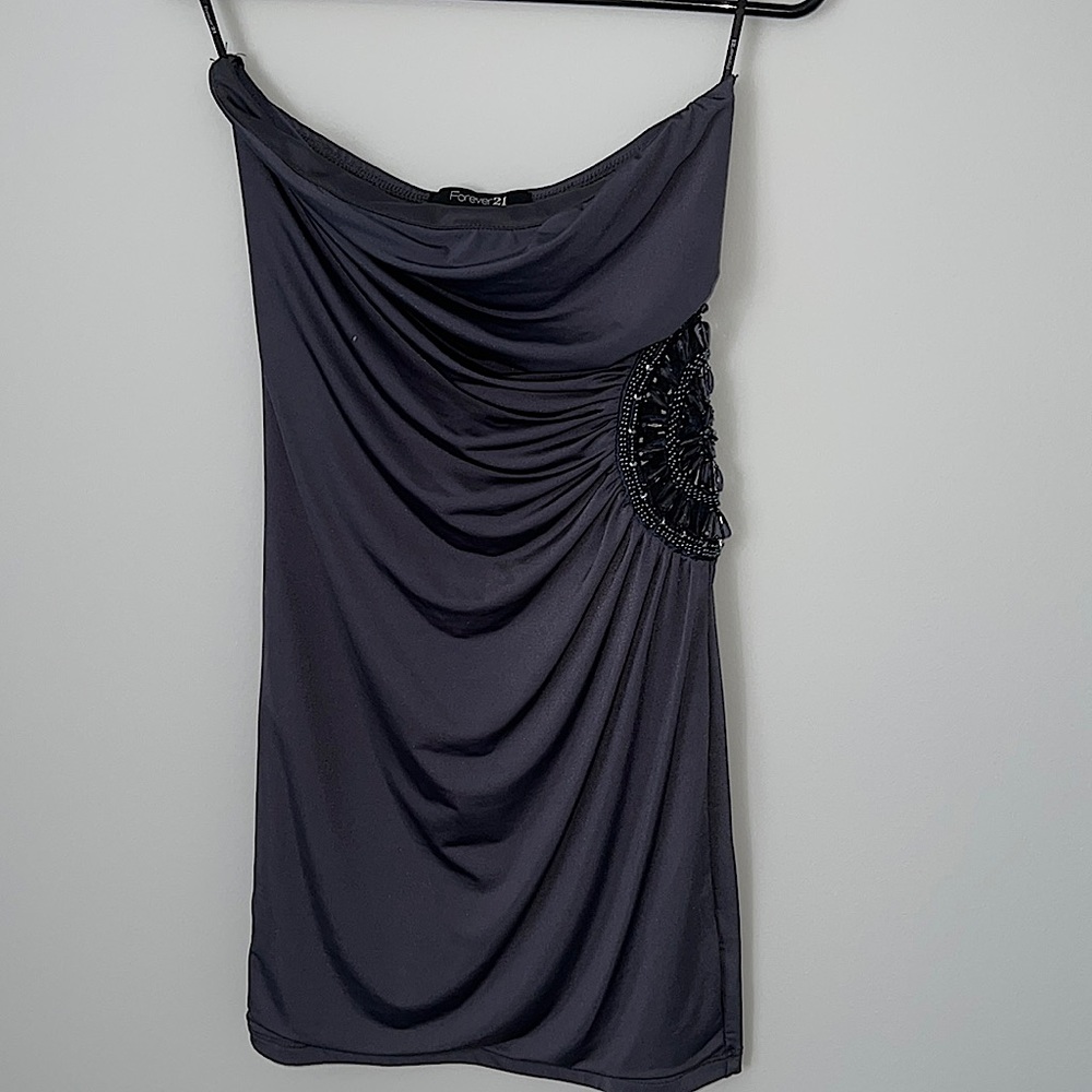Strapless Mini Dress